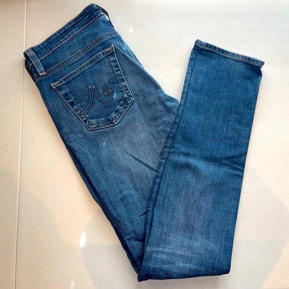 EUC, AG women’s denim, The Stilt, Cigarette Leg, size 26R - Picture 4 of 6